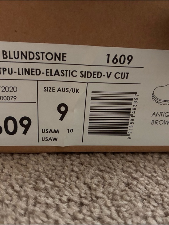 Blundestone Chelsea size US 10 antique brown fair use